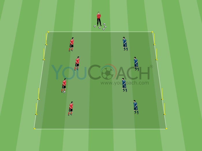 4 v 4 Small-sided Game - Manchester United