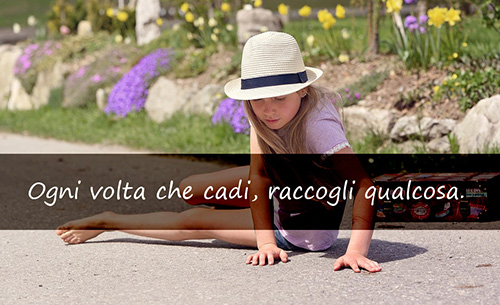 Cadere per rialzarsi e imparare Cadere per rialzarsi e imparare