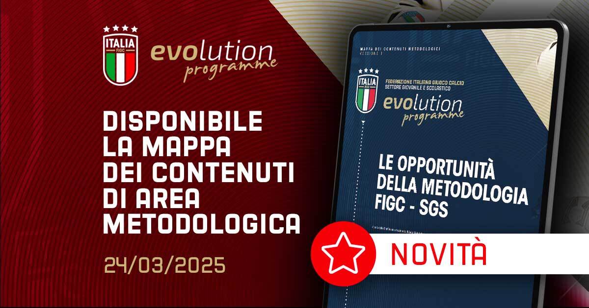 Disponibile la mappa dei contenuti di Area Metodologica