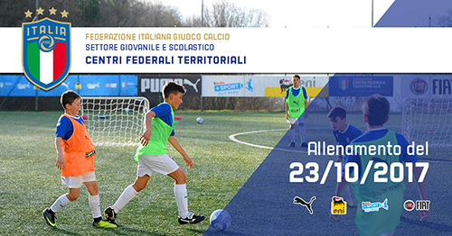 Allenamento del 23 Ottobre Centri Federali Territoriali