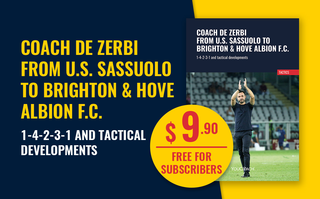 Coach De Zerbi from U.S. Sassuolo to Brighton &amp; Hove Albion F.C.