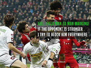 Individual technique inferiority? Full-field man to man marking!