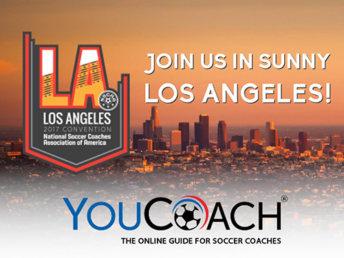 YouCoach is attending the NSCAA Convention in Los Angeles!