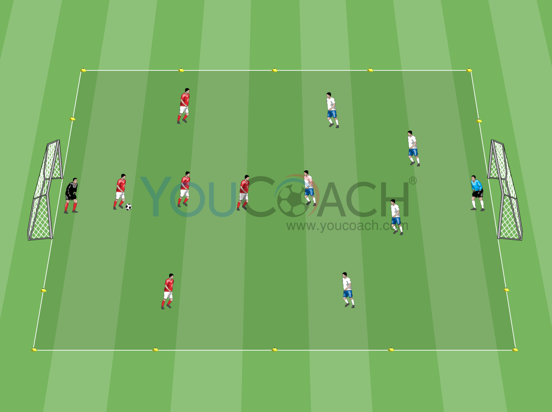 Conditioned match: limited ball touches