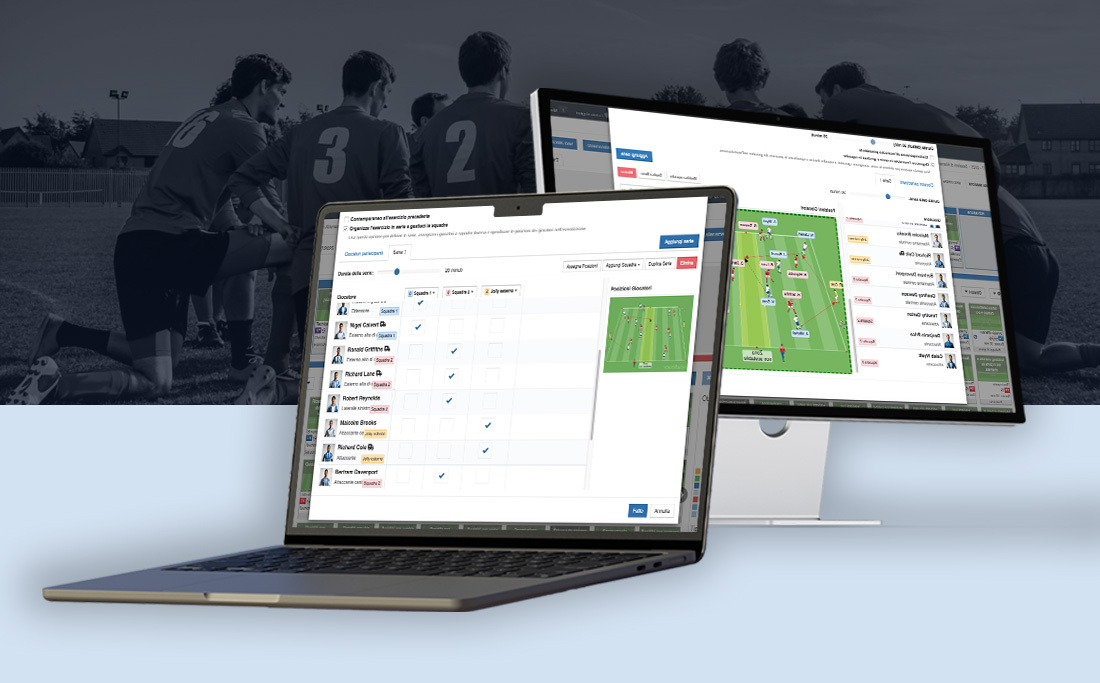 New feature in YouCoach App: sets inside a drill and advanced analysis of player relationships
