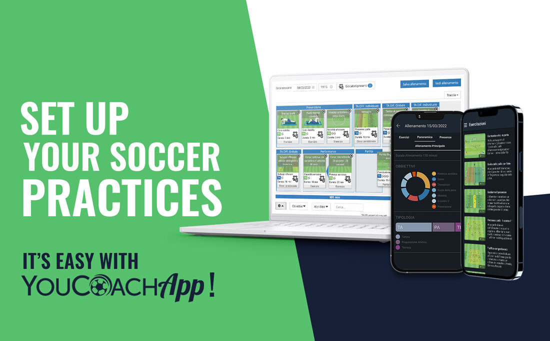How to create custom drills and set up soccer practices: your training session ready in 5 minutes!