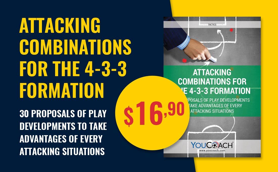 Attacking combinations for the 4-3-3 formation