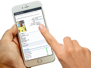 YouCoachApp player evaluation