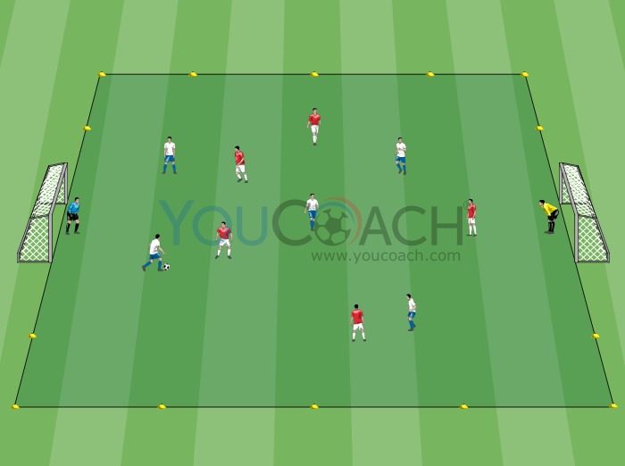 Thematic match: 6 versus 6, 1 goal can count for 2