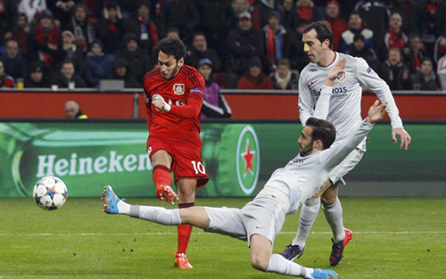 UEFA Champions League as it happened: Bayer Leverkusen (1-0) Atlético Madrid