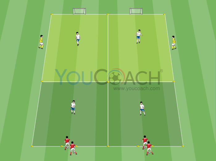 Double square 1 v 1 + 2 v 1