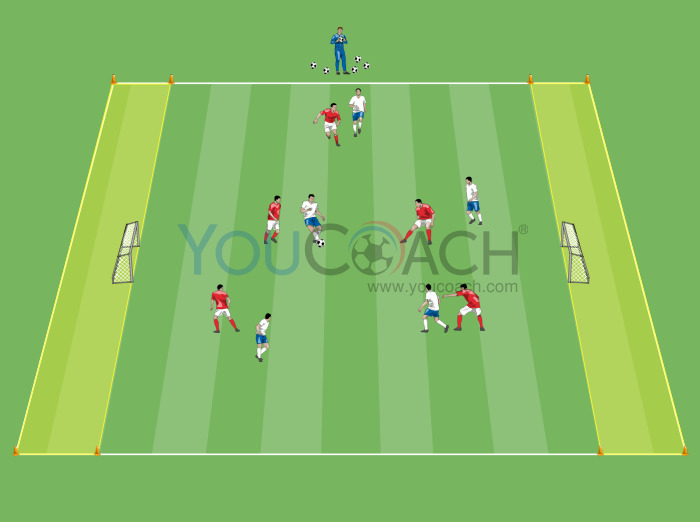 Small-sided Game: support play